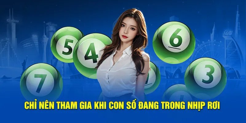 Chỉ nên tham gia khi con số đang trong nhịp rơi