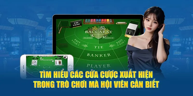 Tìm hiểu các cửa cược xuất hiện trong trò chơi mà hội viên cần biết